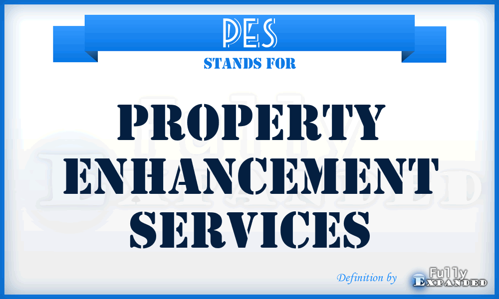 PES - Property Enhancement Services
