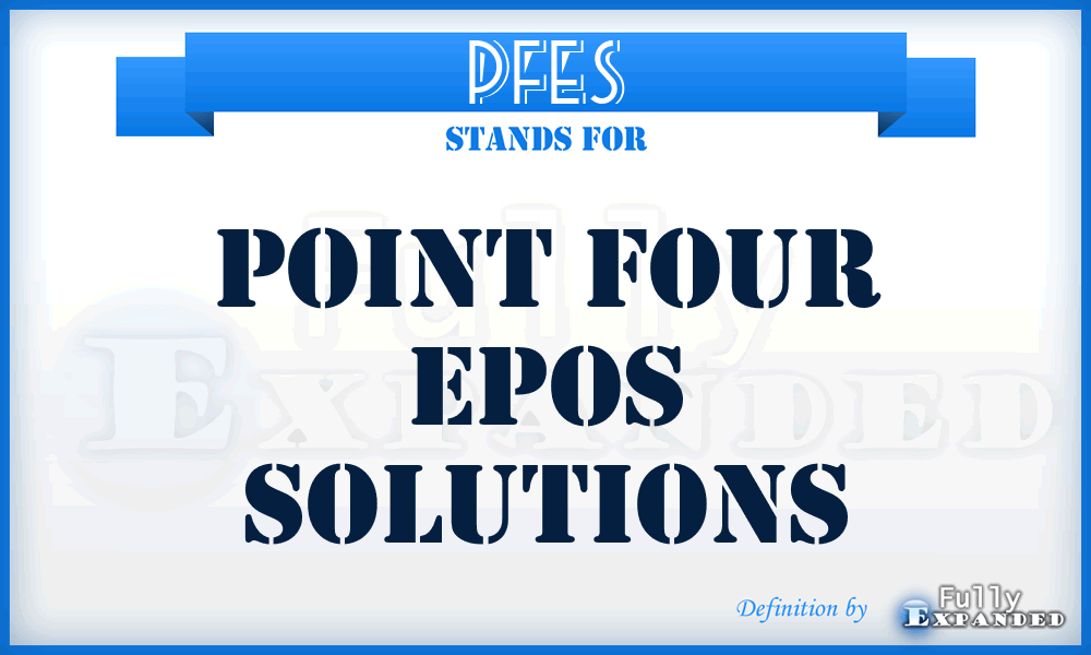 PFES - Point Four Epos Solutions