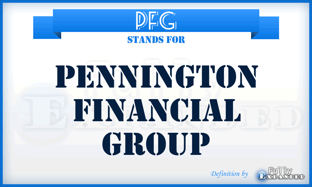 PFG - Pennington Financial Group