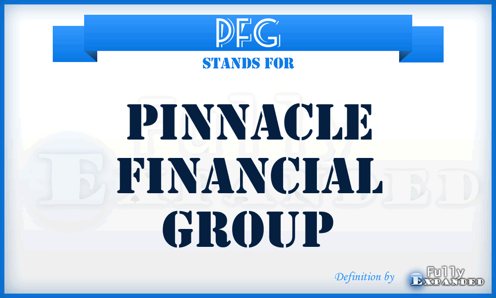 PFG - Pinnacle Financial Group