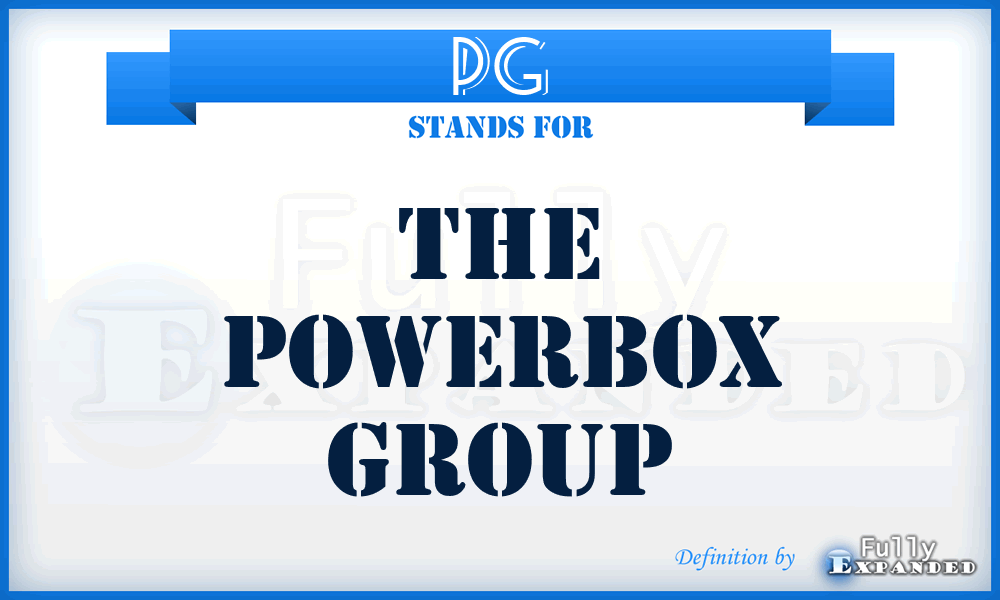 PG - The Powerbox Group