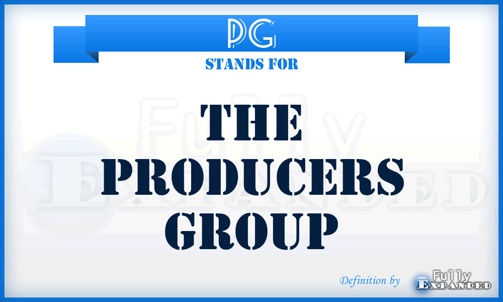 PG - The Producers Group