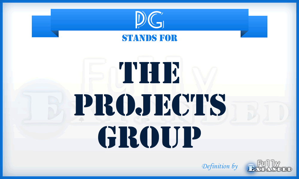 PG - The Projects Group