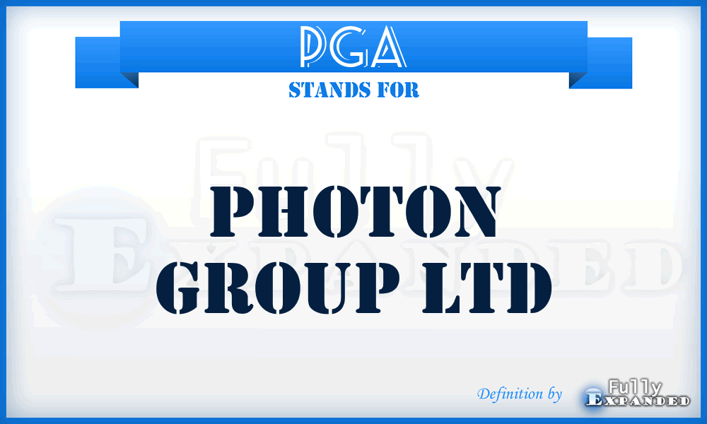 PGA - Photon Group Ltd