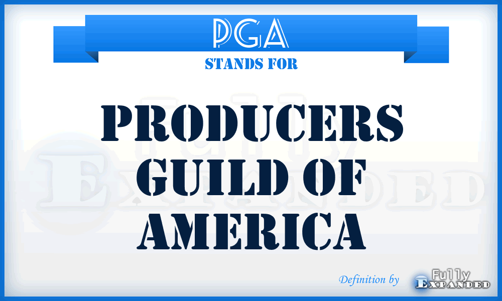 PGA - Producers Guild of America