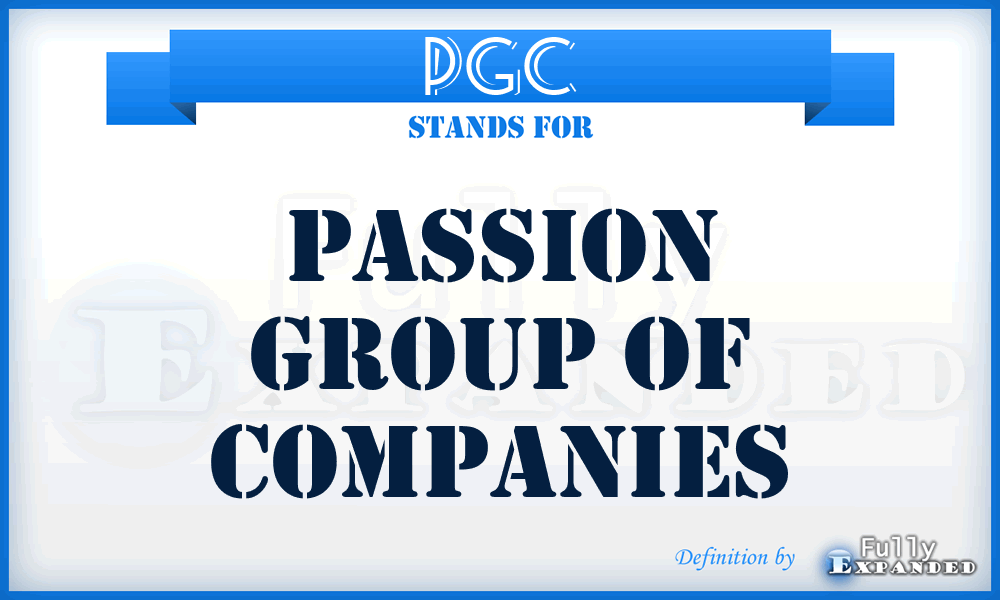 PGC - Passion Group of Companies