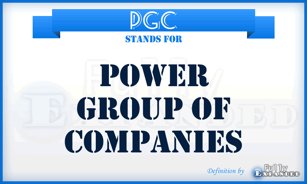 PGC - Power Group of Companies