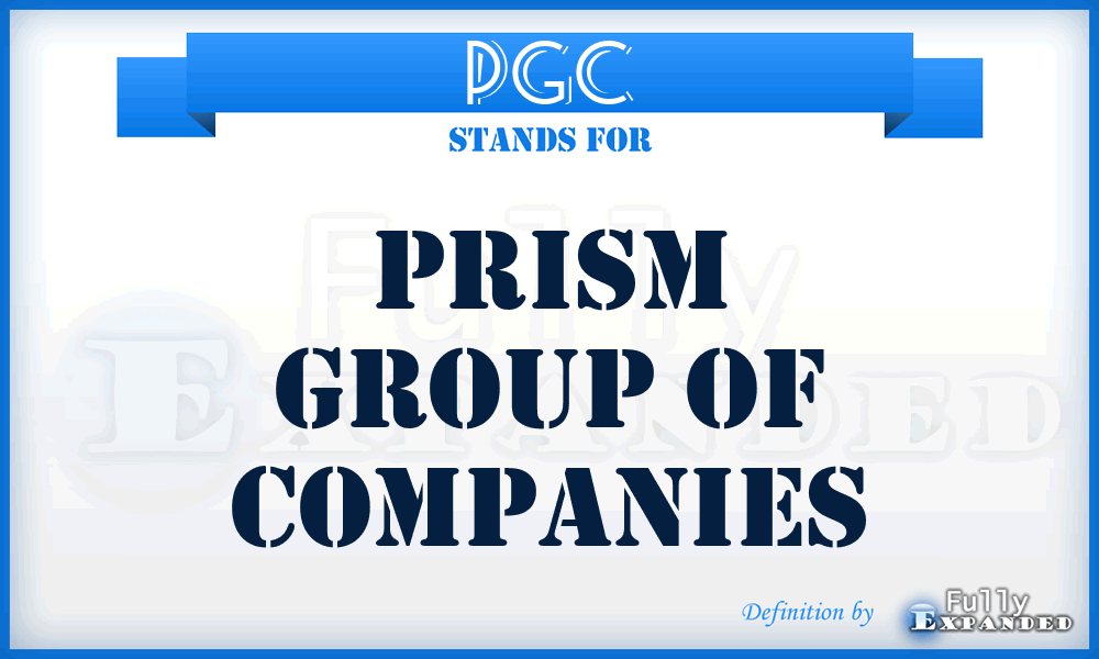PGC - Prism Group of Companies