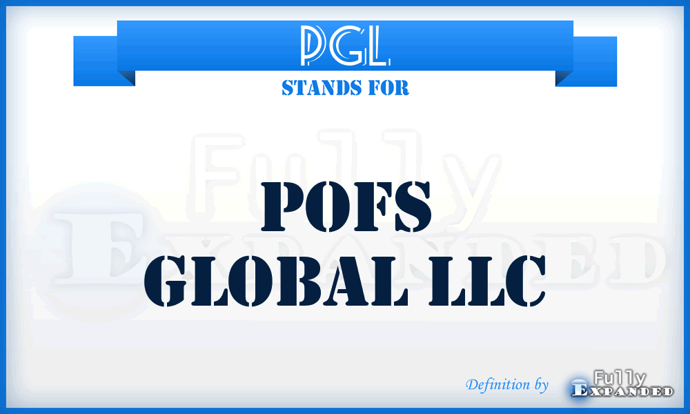 PGL - Pofs Global LLC