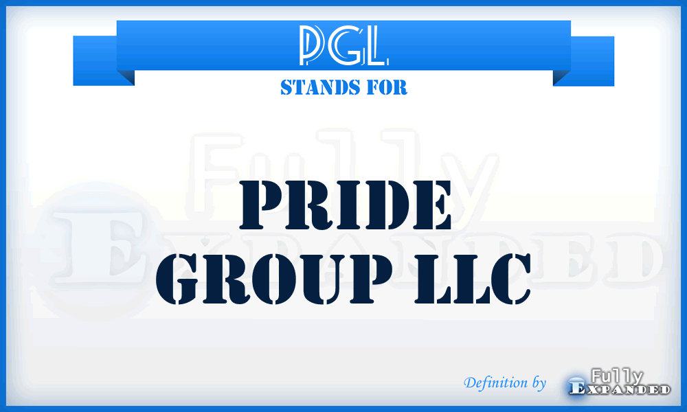 PGL - Pride Group LLC