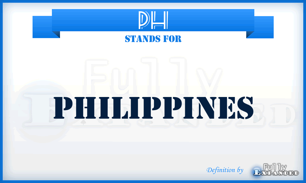 PH - Philippines