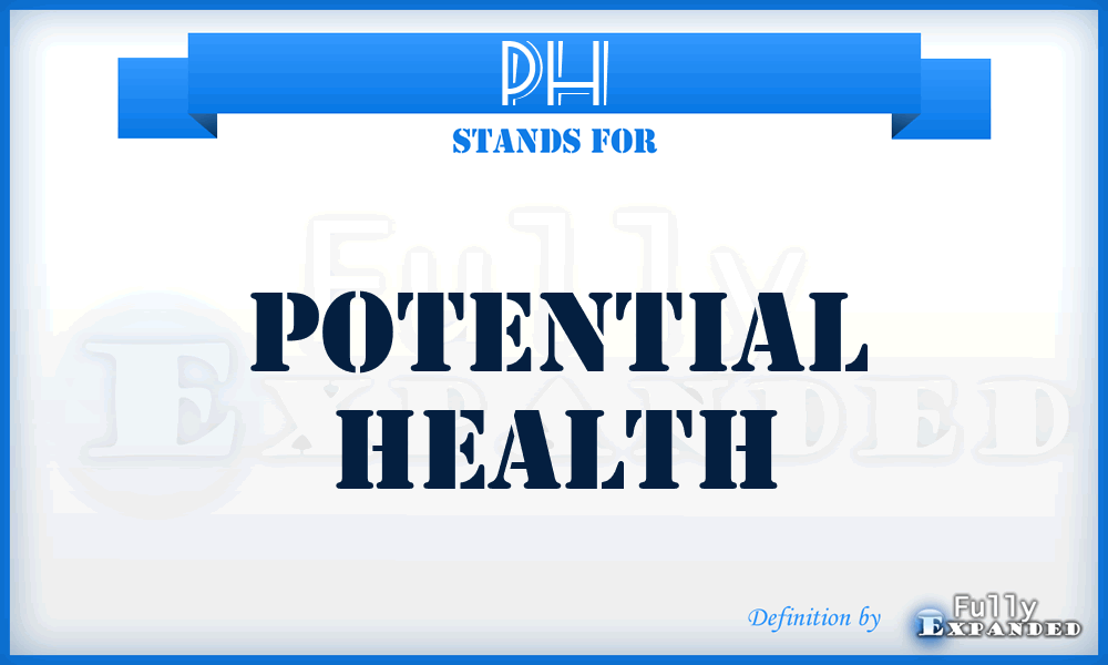 PH - Potential Health