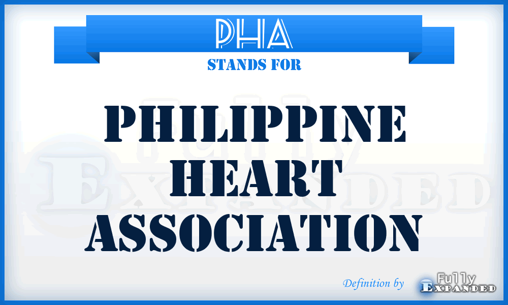 PHA - Philippine Heart Association