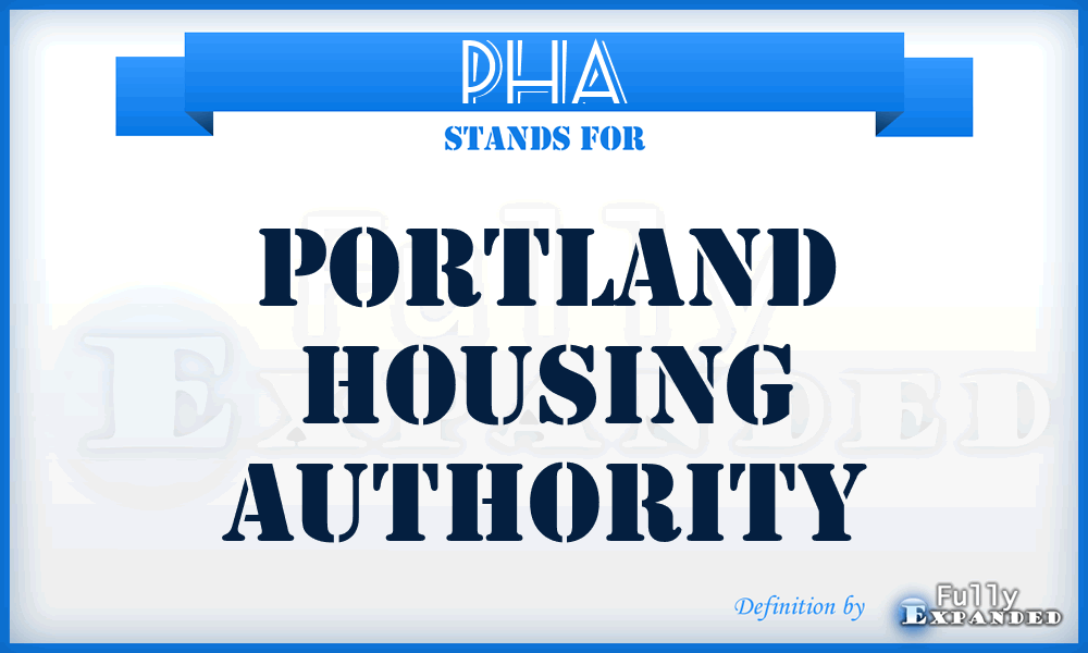 PHA - Portland Housing Authority