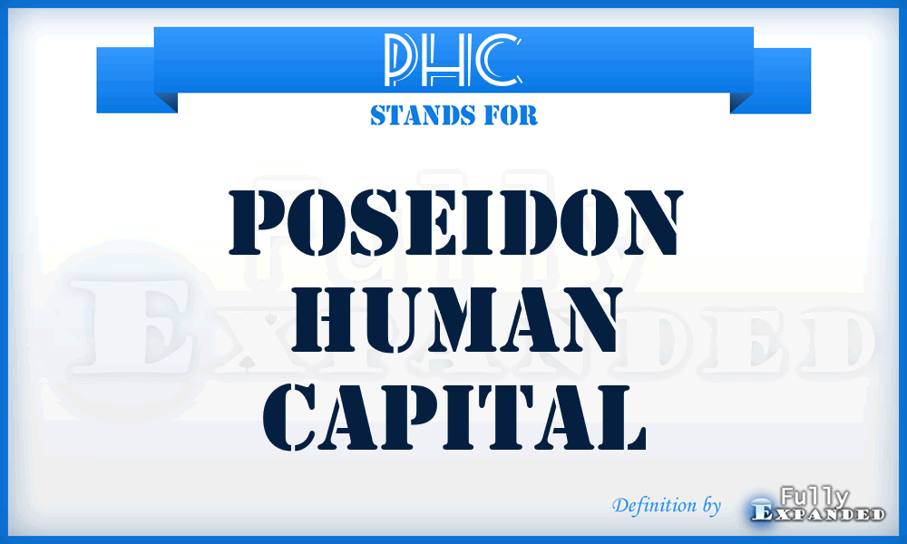 PHC - Poseidon Human Capital