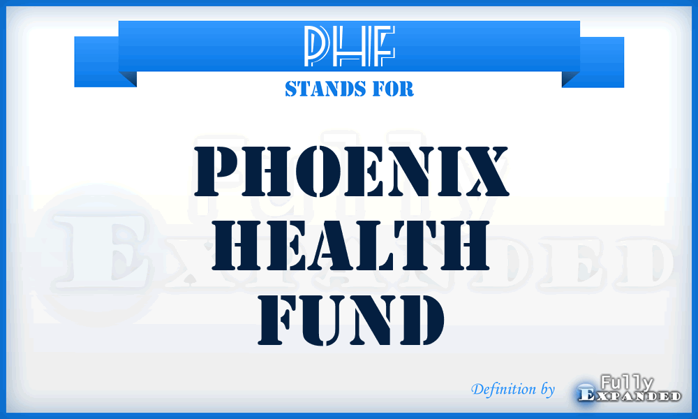 PHF - Phoenix Health Fund