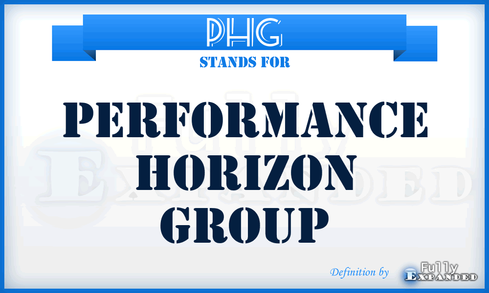 PHG - Performance Horizon Group