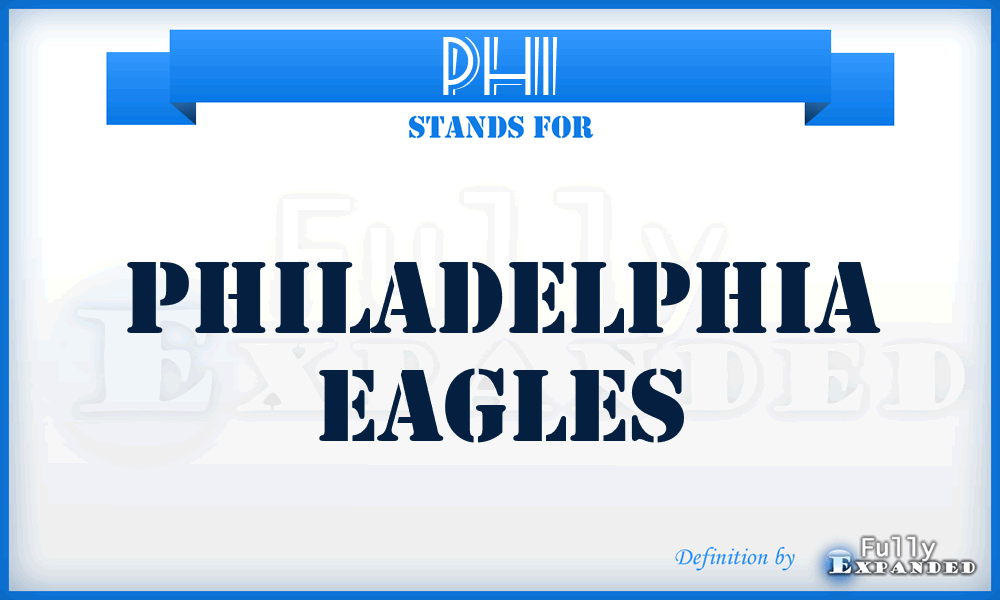 PHI - Philadelphia Eagles