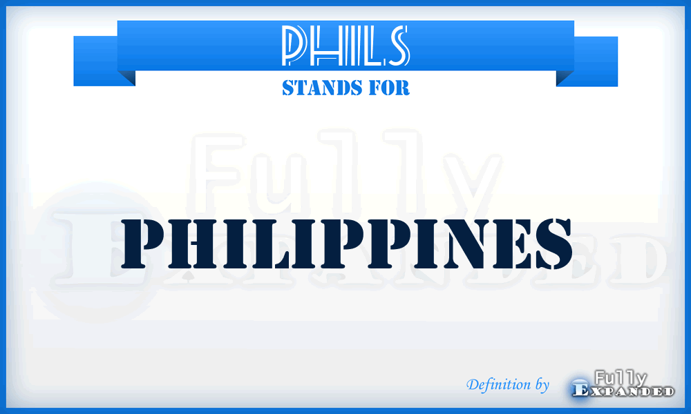 PHILS - Philippines