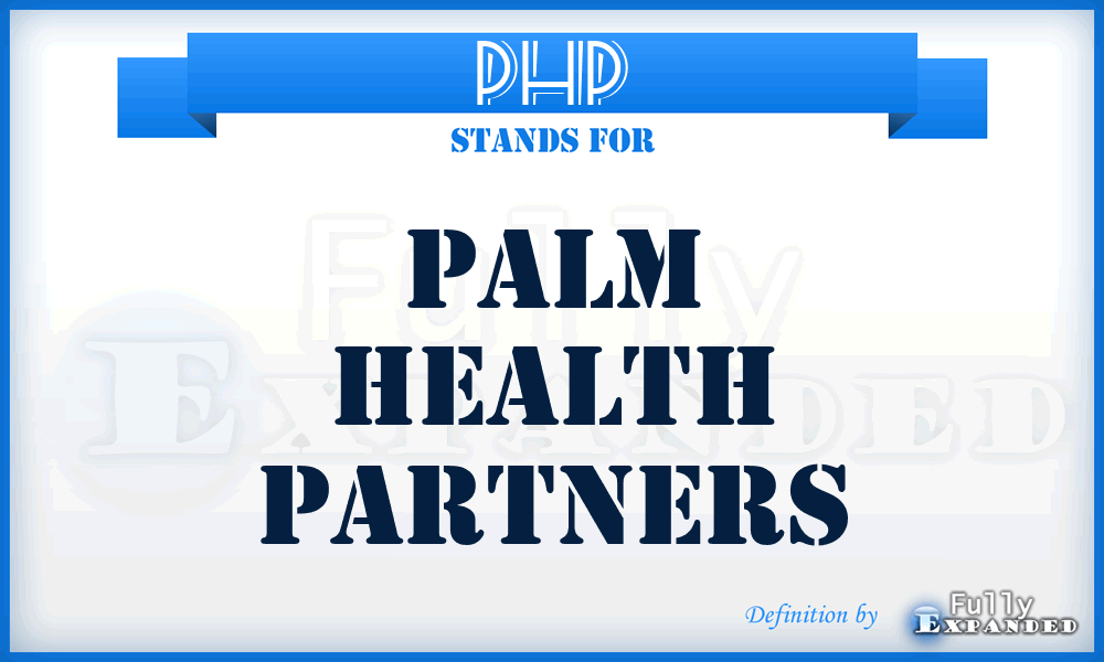PHP - Palm Health Partners