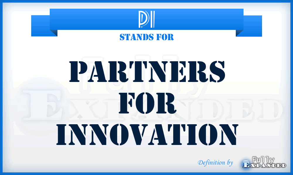 PI - Partners for Innovation