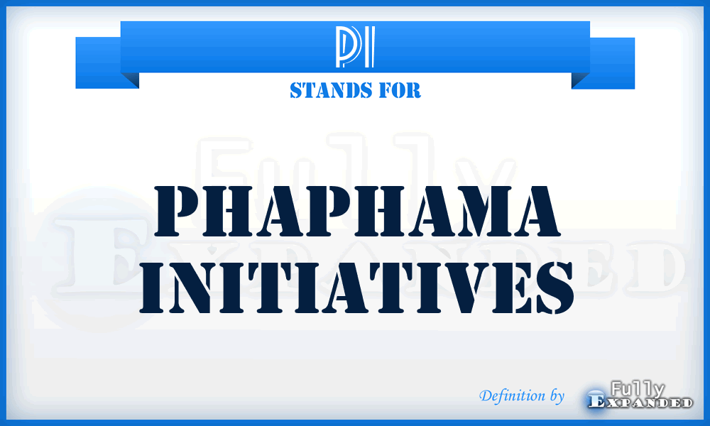 PI - Phaphama Initiatives