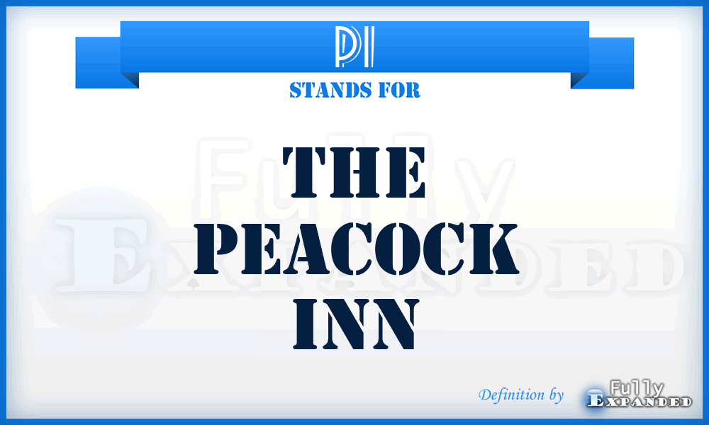 PI - The Peacock Inn