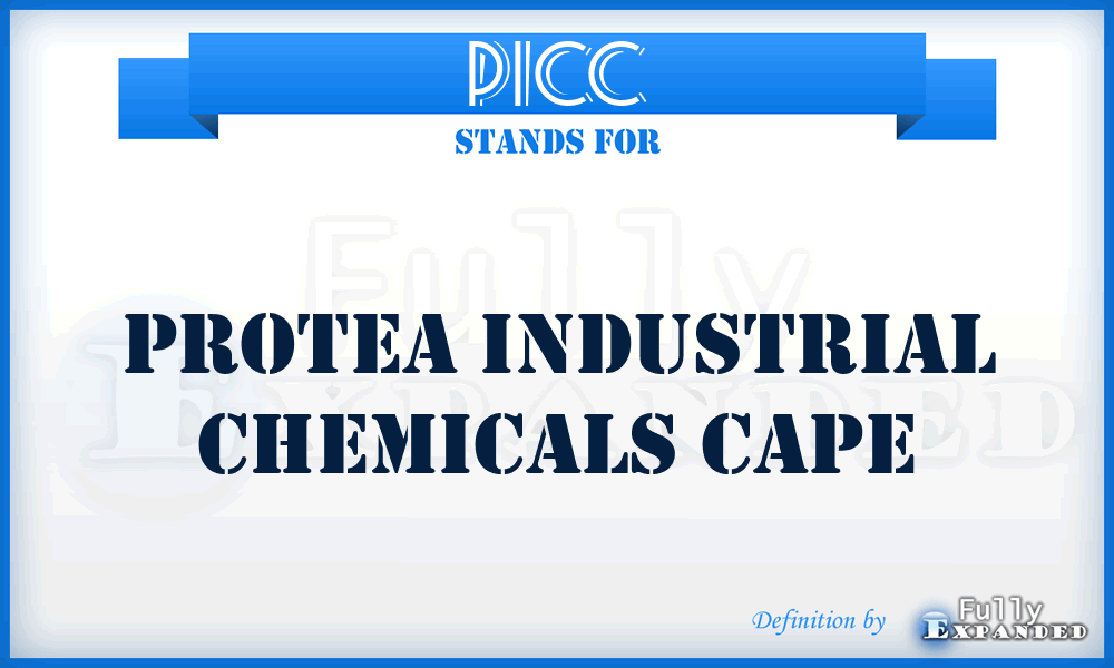 PICC - Protea Industrial Chemicals Cape