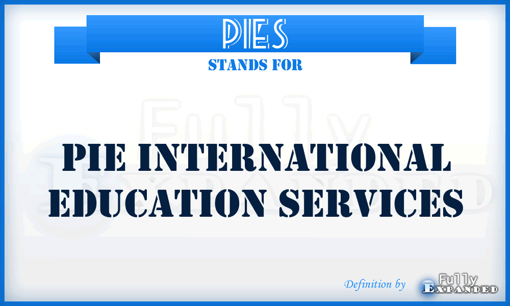 PIES - Pie International Education Services