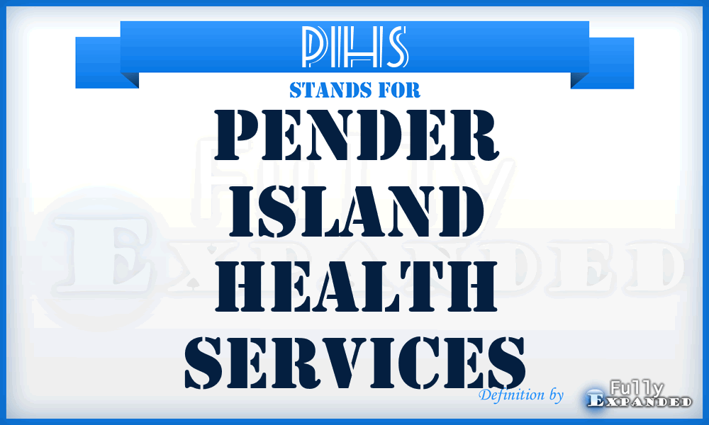 PIHS - Pender Island Health Services