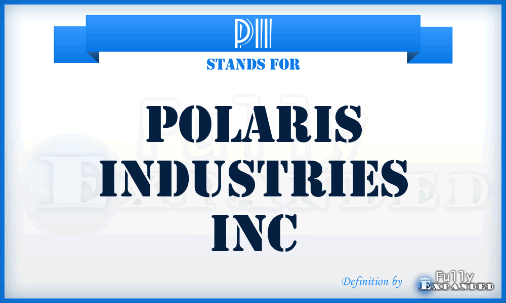 PII - Polaris Industries Inc
