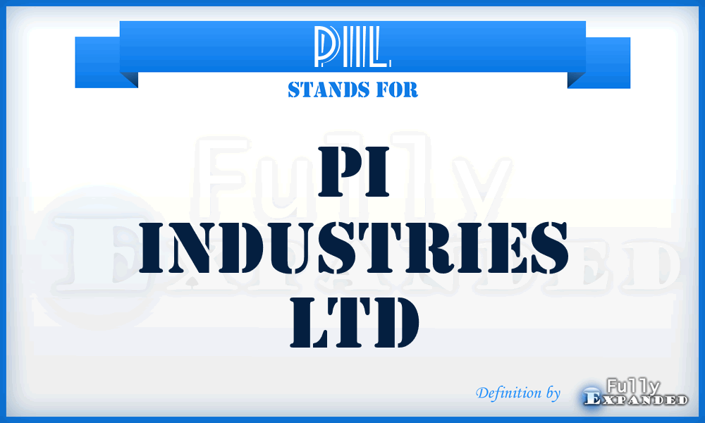 PIIL - PI Industries Ltd