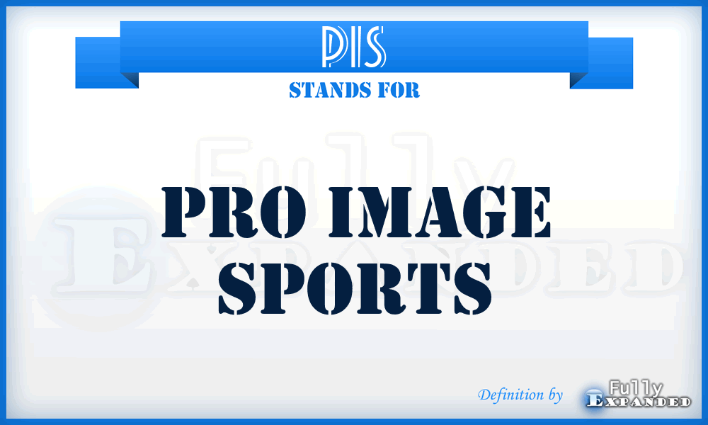 PIS - Pro Image Sports