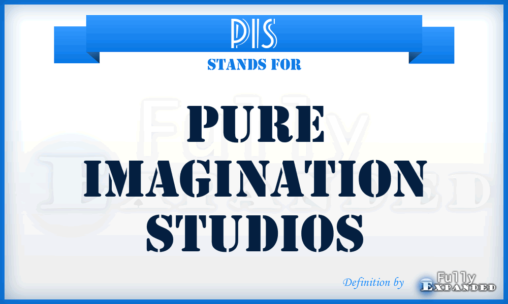 PIS - Pure Imagination Studios