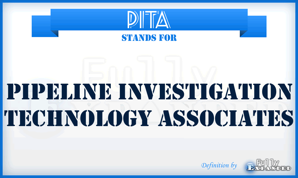 PITA - Pipeline Investigation Technology Associates