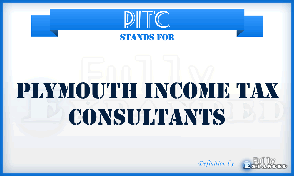 PITC - Plymouth Income Tax Consultants