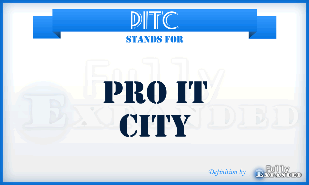 PITC - Pro IT City