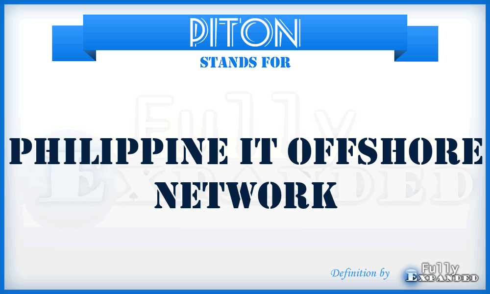 PITON - Philippine IT Offshore Network