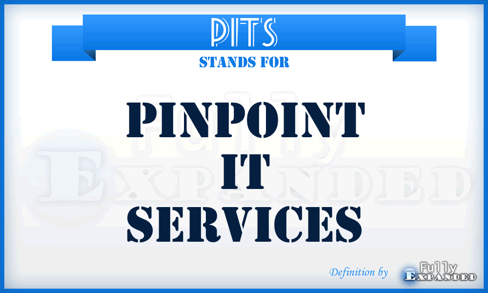 PITS - Pinpoint IT Services