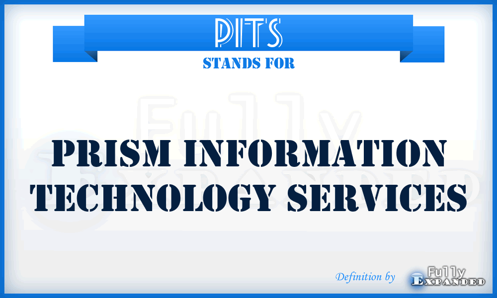 PITS - Prism Information Technology Services