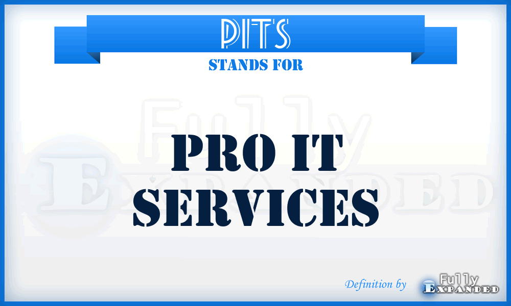 PITS - Pro IT Services
