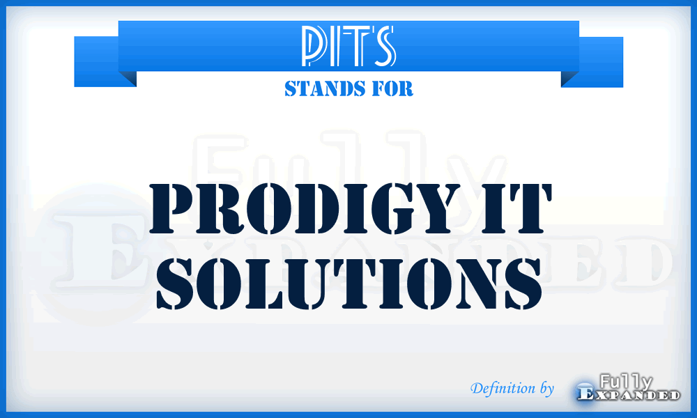 PITS - Prodigy IT Solutions