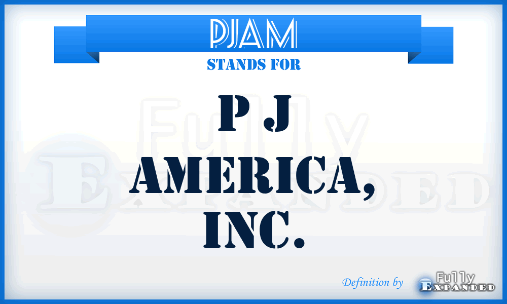 PJAM - P J America, Inc.