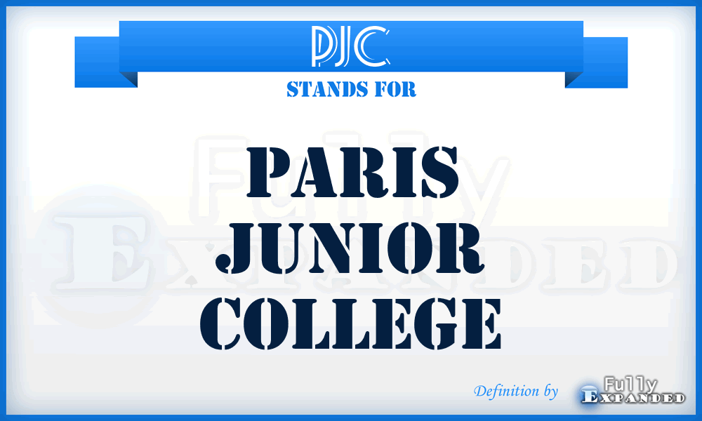 PJC - Paris Junior College