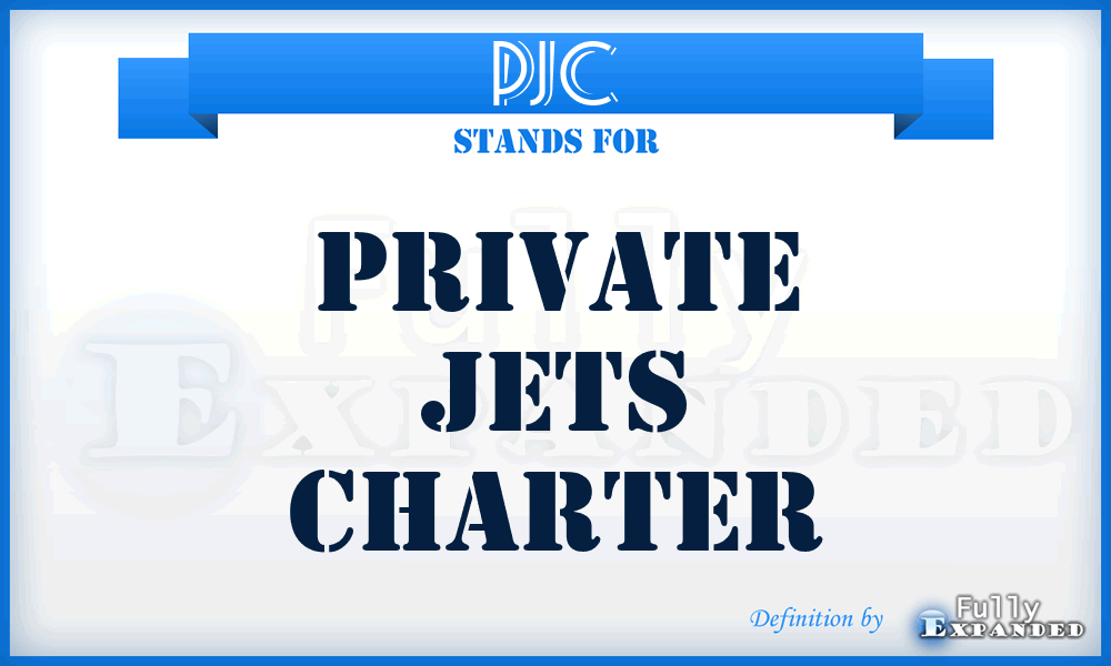 PJC - Private Jets Charter