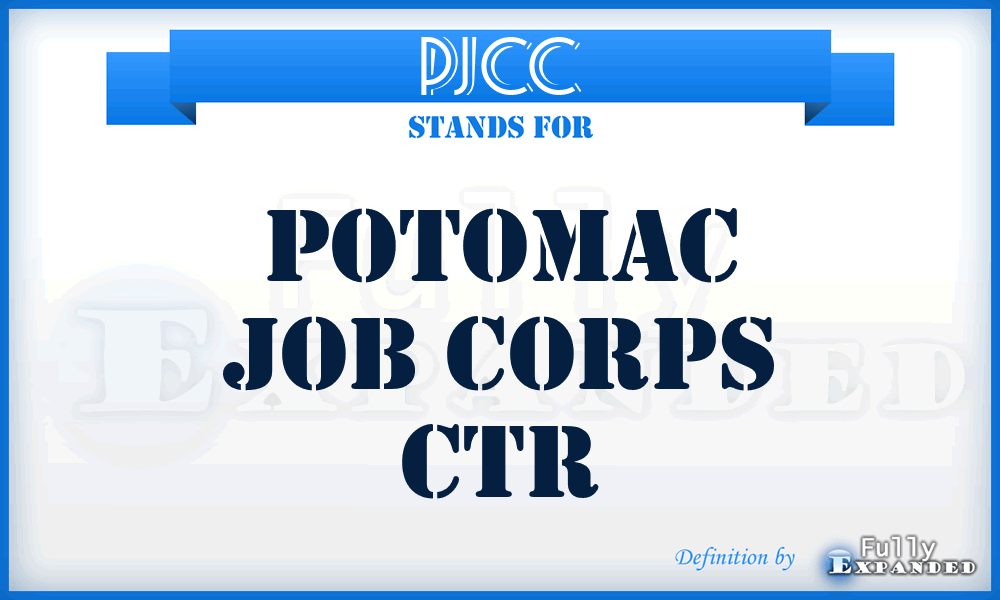 PJCC - Potomac Job Corps Ctr