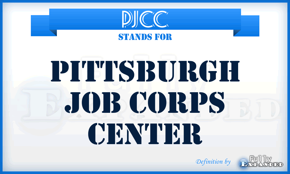 PJCC - Pittsburgh Job Corps Center