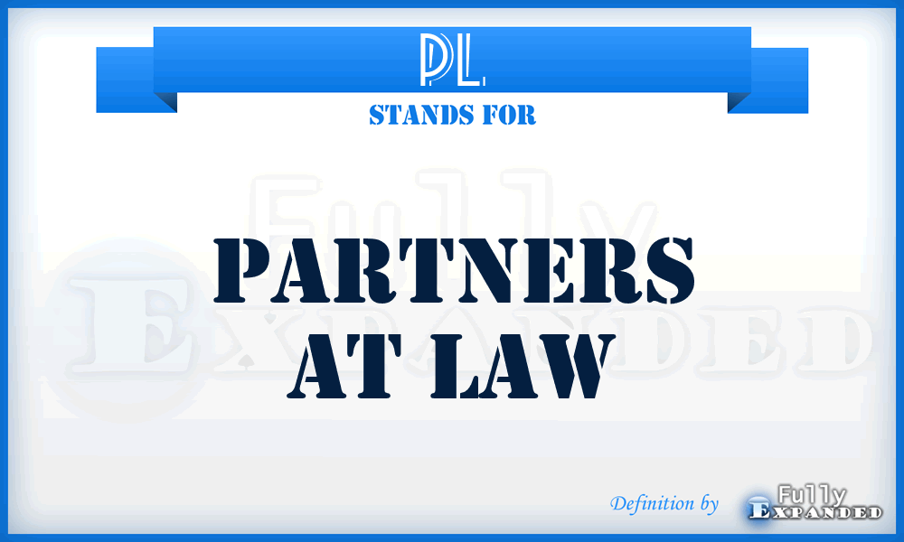 PL - Partners at Law