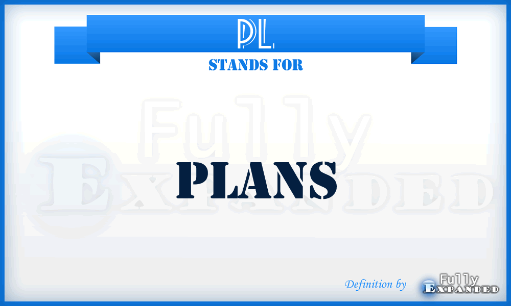 PL - Plans