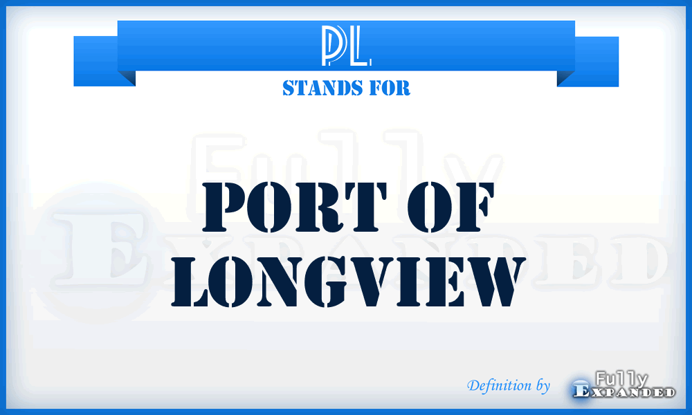 PL - Port of Longview
